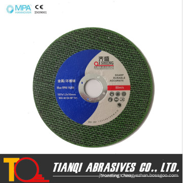 Green Cutting Disc with Good Prices for Asia Market